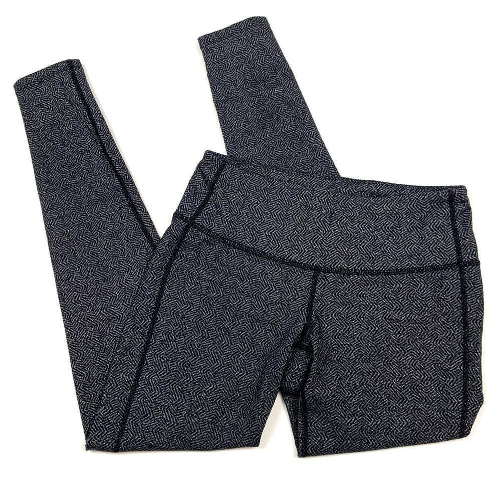 Athleta chaturanga swirl print cropped legging pants